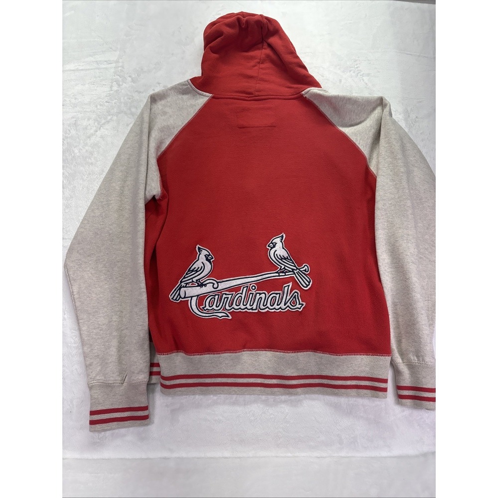 St. Louis Cardinals Hoodie Womens 3X Red MLB Baseball Soft As A Grape Sweater - Picture 6 of 6